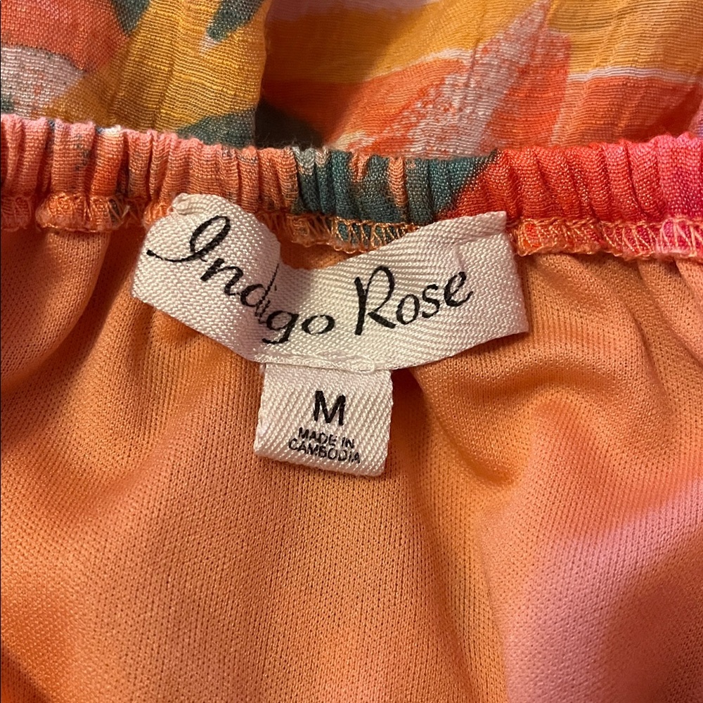 INDIGO ROSE Colorful Abstract Maxi Dress - Picture 6 of 6